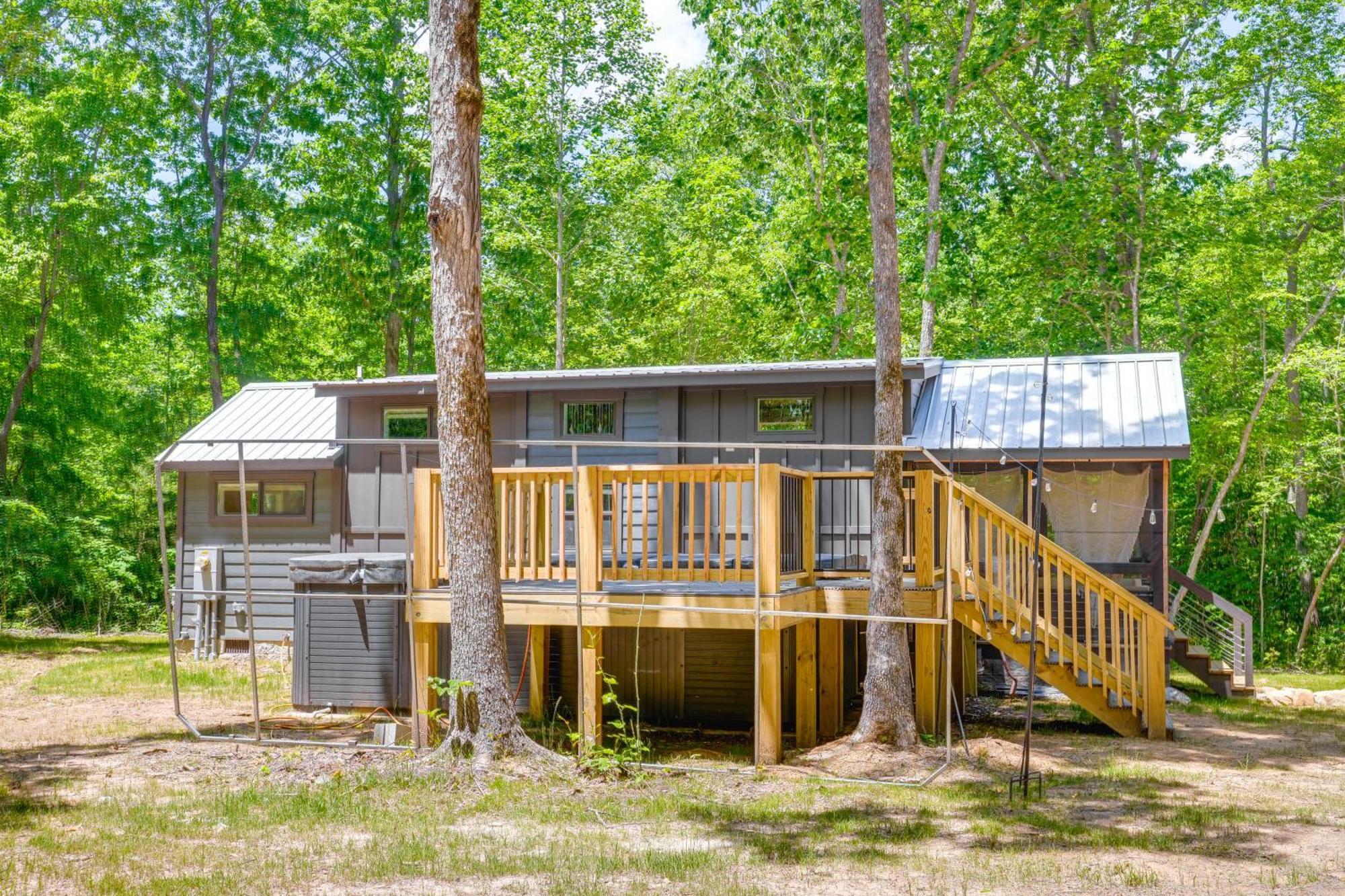 Monteagle Cabin With Swim Spa, Sauna And Fire Pit! Exterior photo