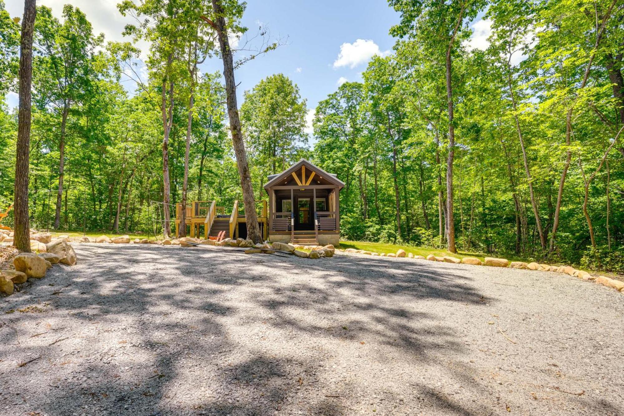 Monteagle Cabin With Swim Spa, Sauna And Fire Pit! Exterior photo